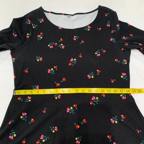 Old Navy Black/Red Dress, Size XL - Picture 10 of 12